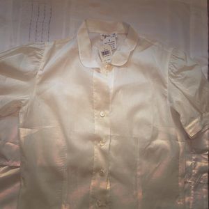 Agnes B. Balloon sleeves blouse